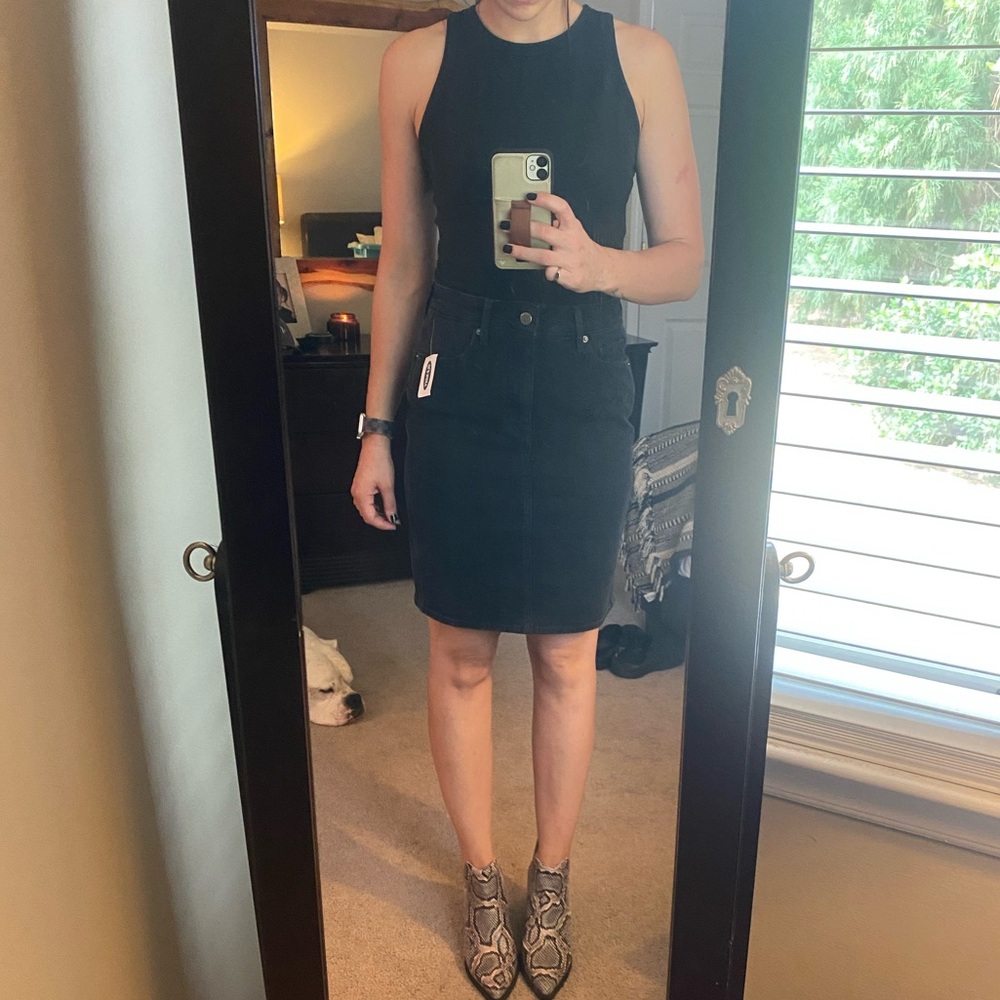 Denim skirt